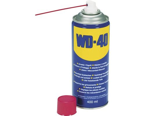 Multifunktionsprodukt Spray-Öl WD-40 400 ml Classic WD-40 Multifunktionsspray mit Sprühkopf und rotem Deckel, 400 ml