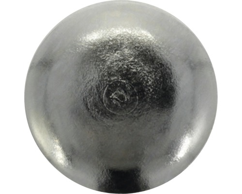 Tarrox Metallgleiter mit Nagel 25 mm rund vernickelt 16 Stück