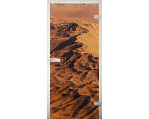 Tür mit Wüstenlandschaft-Motiv