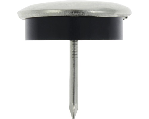 Tarrox Metallgleiter mit Nagel HORNBACH 16 mm rund | vernickelt 20