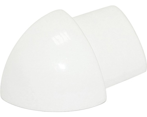 Eckstück Dural Durondell PVC Weiß 12,5 mm