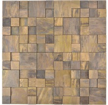 Metallmosaik Kupfer 3D XK 3DC 06 29,1x29,1 cm