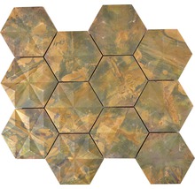 Metallmosaik Kupfer XK 3DH 26 26,5x30,5 cm