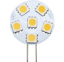 LED Plättchen dimmbar G4/1W 100 lm 3000 K warmweiß SMD-Modul 6er-thumb-0