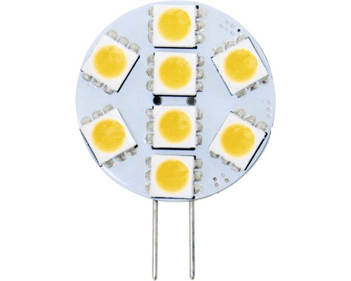 LED Plättchen dimmbar G4/1,2W 135 lm 3000 K warmweiß SMD-Modul 8er