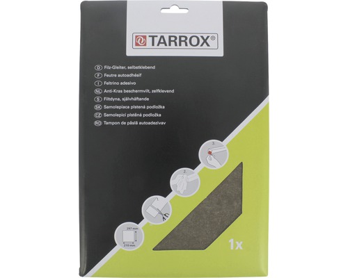 Tarrox Filzgleiter selbstklebend, 297 mal 210 Millimeter