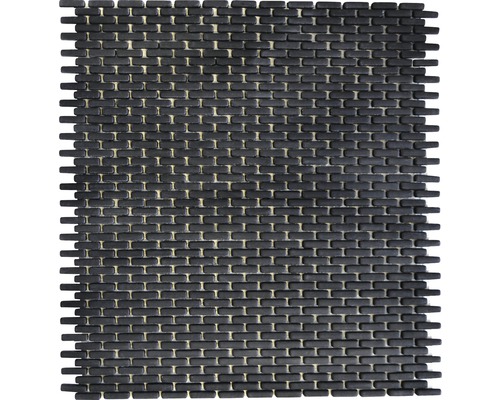 Glasmosaik CUBA B21B schwarz 27,5x29,7 cm-0