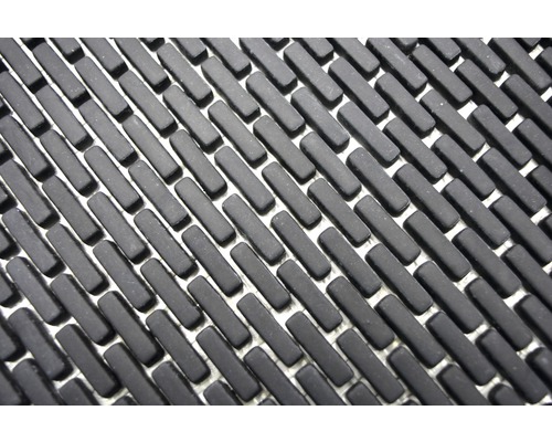 Gummimatte mit rechteckigem Noppenmuster