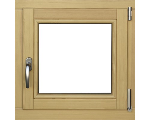 Holzfenster Kiefer lackiert 600x600 mm DIN Rechts