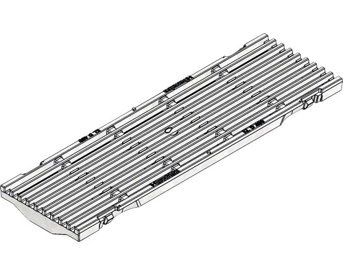 Hauraton Faserfix KS 100 Guss Längsstabrost verzinkt 500 mm x 149 mm x 20 mm Hauraton Faserfix KS 100 Guss Längsstabrost verzinkt 500 mm x 149 mm x 20 mm
