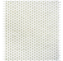 Mosaikfliese im Backsteinmuster