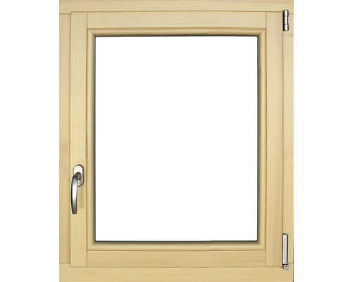 Holzfenster Kiefer lackiert 750x900 mm DIN Rechts