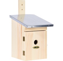 Nistkasten aus Holz mit Metalldach