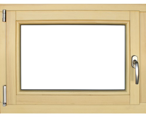 Holzfenster Kiefer lackiert 800x600 mm DIN Links