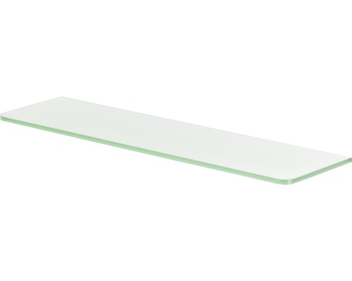 Glas-Regalboden Standard B 600 x T 150 x H 8 mm, satiniert