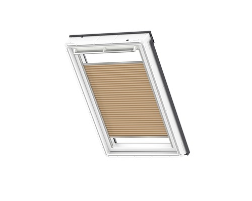 Dachfenster mit geschlossenem Plissee-Rollo