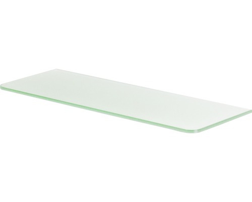 Glas-Regalboden Standard B 600 x T 200 x H 8 mm, satiniert