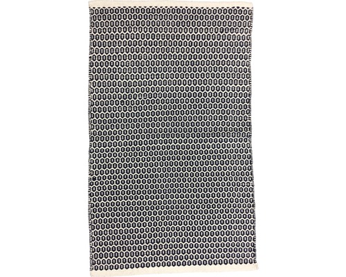Rechteckiger Teppich mit geometrischem Muster