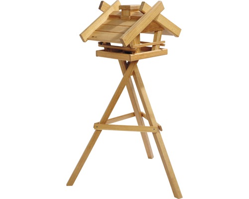 Vogelhaus aus Holz mit Ständer