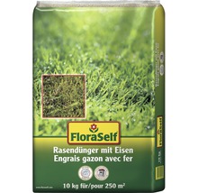Rasendünger mit Eisen FloraSelf 10 kg 250 m²-thumb-0