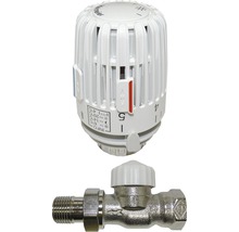 Heimeier Thermostatventil-Set 3/8" V-Exact II Durchgang voreinstellbar-thumb-0