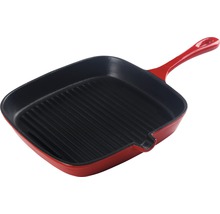Grillpfanne aus Gusseisen mit Griff