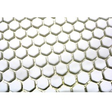 Sechseckige Mosaikfliesen