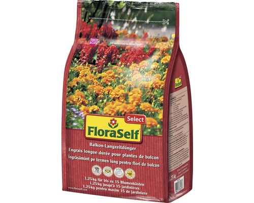 Balkonpflanzen-Langzeitdünger FloraSelfSelect 1,25 kg
