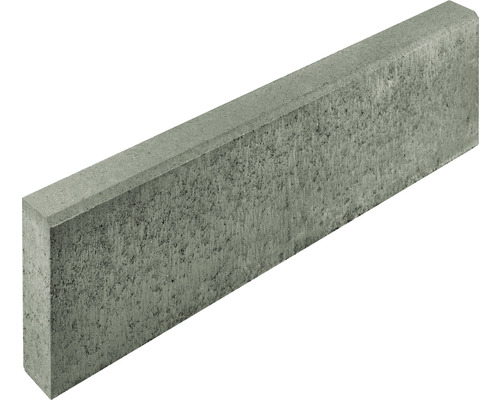 Beton Tiefbordstein grau einseitig gefast 100 x 8 x 30 cm