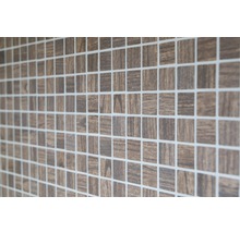 Mosaikfliesen mit Holzoptik