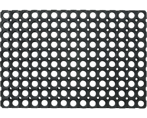 Gummiwabenmatte schwarz 80x120 cm Gummimatte mit Löchern für den Außenbereich