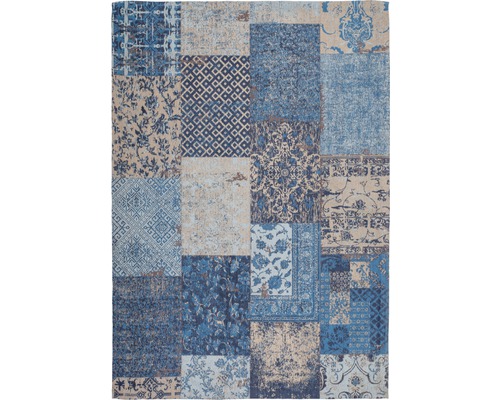 Teppich Tricot 200 blau 160x230 cm