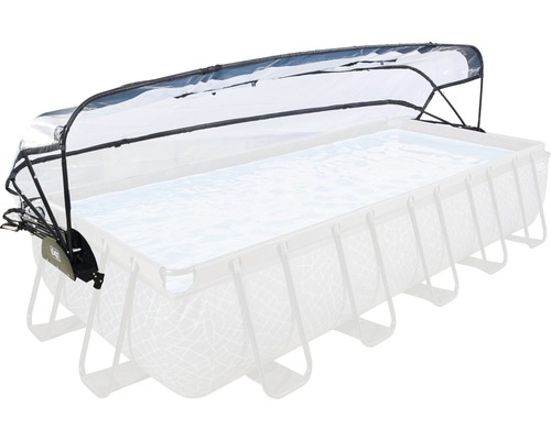 Poolabdeckung für ein Aufstellbecken