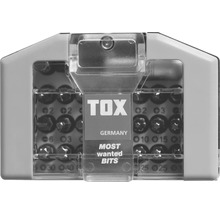 TOX Bitset mit verschiedenen Schrauberbits in Kunststoffbox