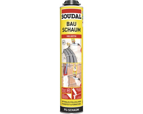 Soudal Pistolenschaum B2 beige 750 ml-0