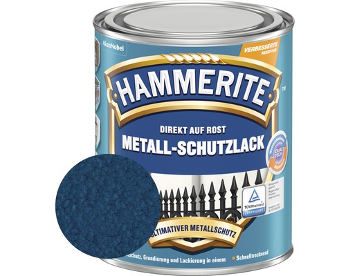 HAMMERITE Hammerschlaglack Effektlack Dunkelblau 250 ml-0