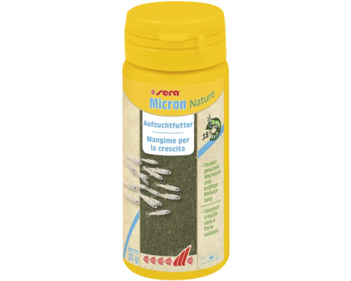 Jungfischfutter sera Micron Powder 50 ml (25 g), Aufzuchtfutter Jungfischfutter sera Micron Powder 50 ml (25 g), Aufzuchtfutter