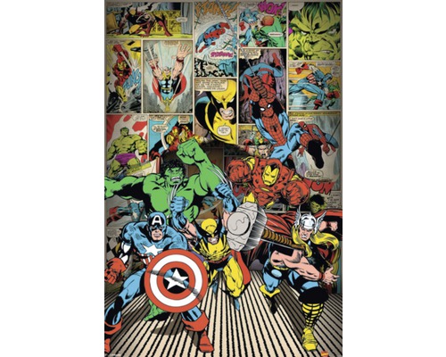 Decopanel Marvel Heroes 60x90 cm