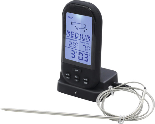 Tenneker® Grillthermometer digital mit Garstufen Anzeige-0
