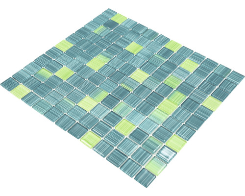 Mosaikfliese aus Glas