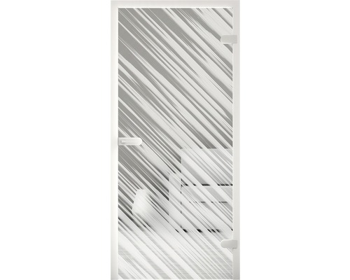 Glastür mit Dekor für den Innenbereich