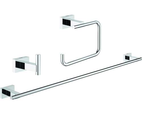 GROHE Essentials Cube Bad-Set 3 in 1 chrom 40777001