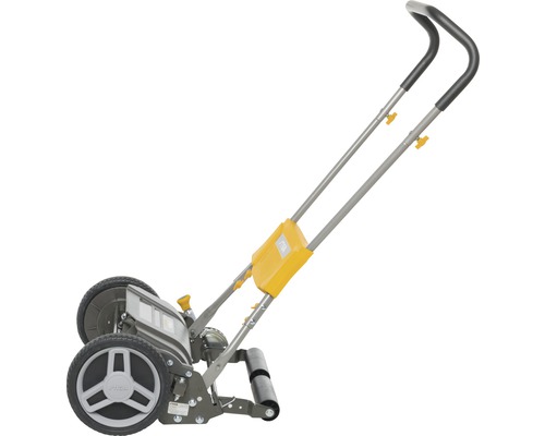 Handrasenmäher mit Rädern und Griff