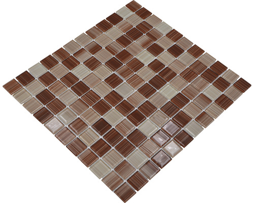 Mosaikfliese aus Glas