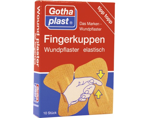 Fingerkuppenpflaster Gothaplast 10-tlg. Fingerkuppenpflaster Gothaplast 10-tlg.