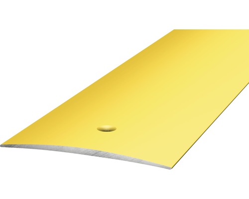 Übergangsprofil Alu gold gelocht 50 x 2700 mm