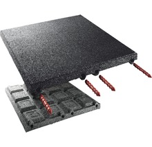 Schallschutzplatten aus Gummi mit Verbindungsstiften