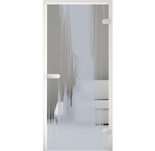 Glastür mit Design für Innenräume