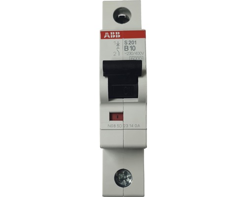 ABB S201-B10 10A Sicherungsautomat B 1-polig ABB S201-B10 10A Sicherungsautomat B 1-polig