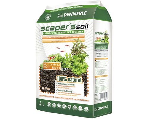 Bodengrund Scaper‘s Soil 4 L